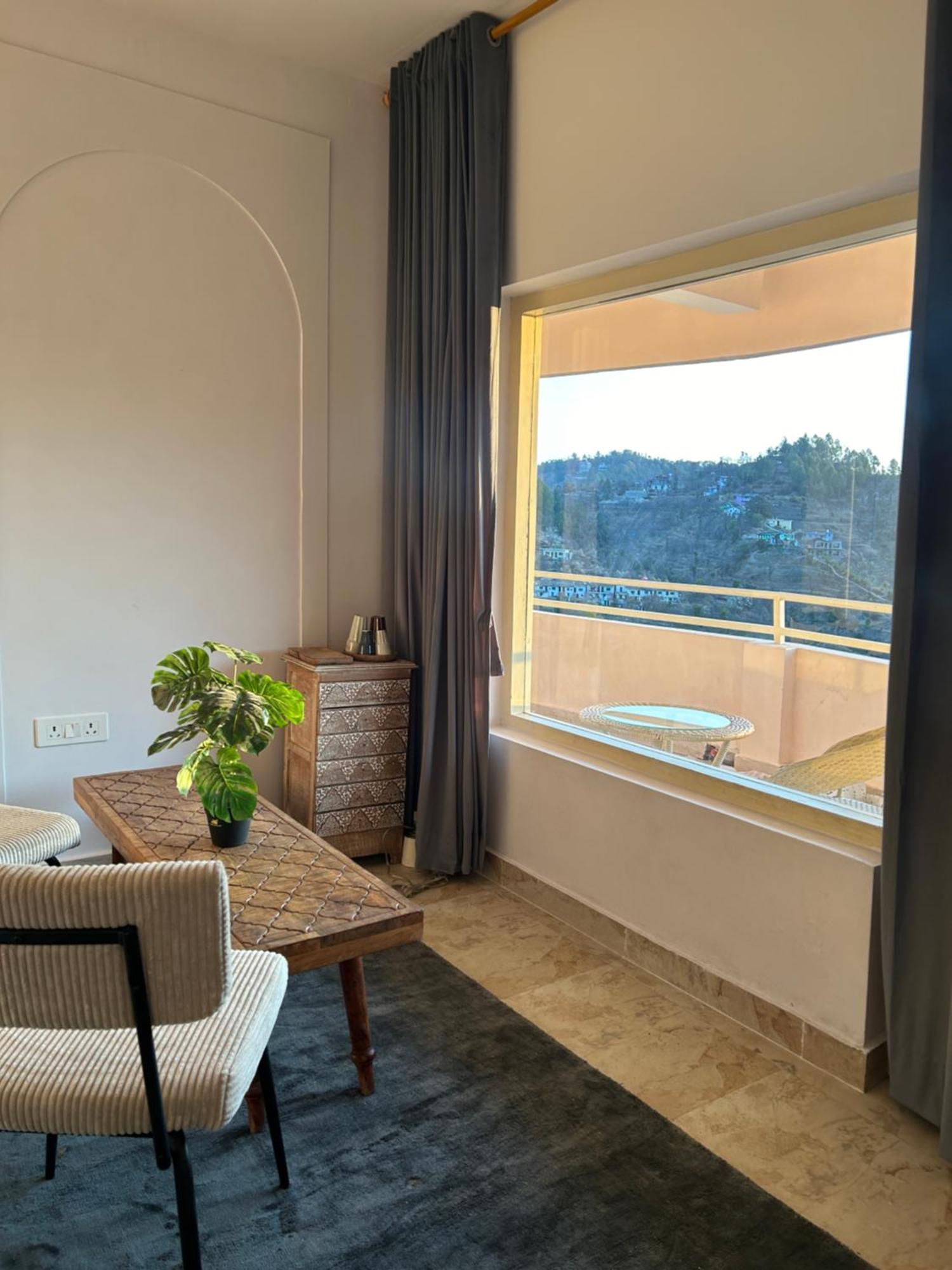 Nazaara -Thhpsociety - Mukteshwar - Witness The View From Your Bed ภายนอก รูปภาพ